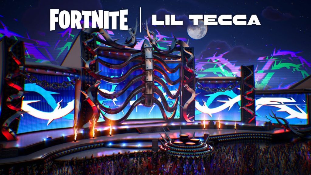 Lil Tecca Main Stage Festival Season 15 Fortnite Lil Tecca crossover