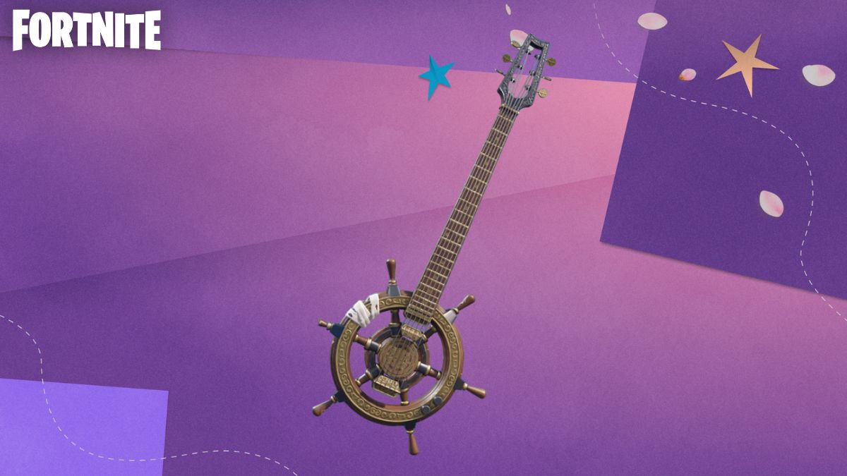 Fortnite Helm Guitar Pickaxe