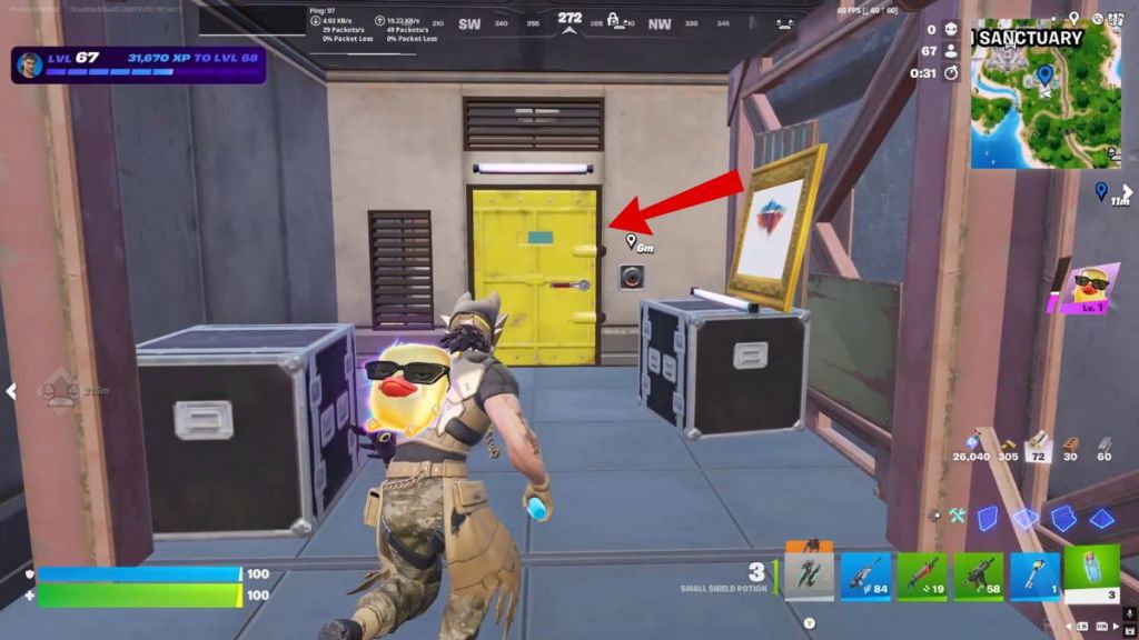 Renegade Vault in Fortnite Chapter 7 Season 3