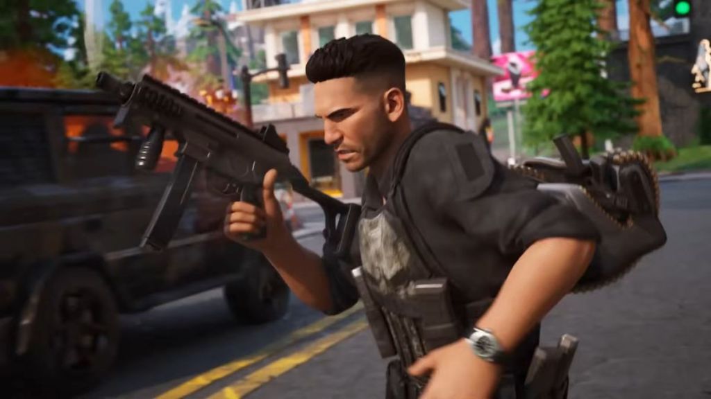 Fortnite Spider-Man Brand New Day Punisher Skin