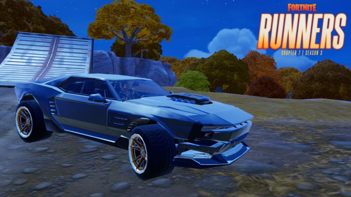 A vehicle in Fortnite Chapter 7 Season 3