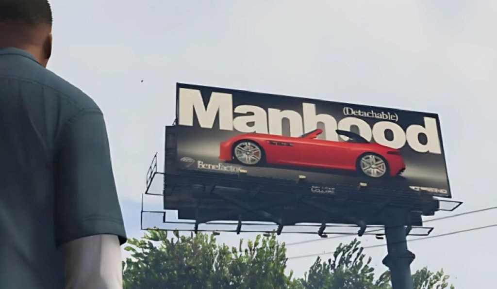GTA ad billboards