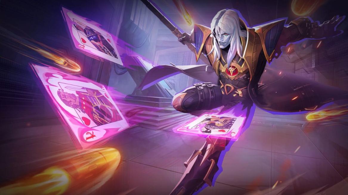 Gambit Dead Man's Hand costume in Marvel Rivals