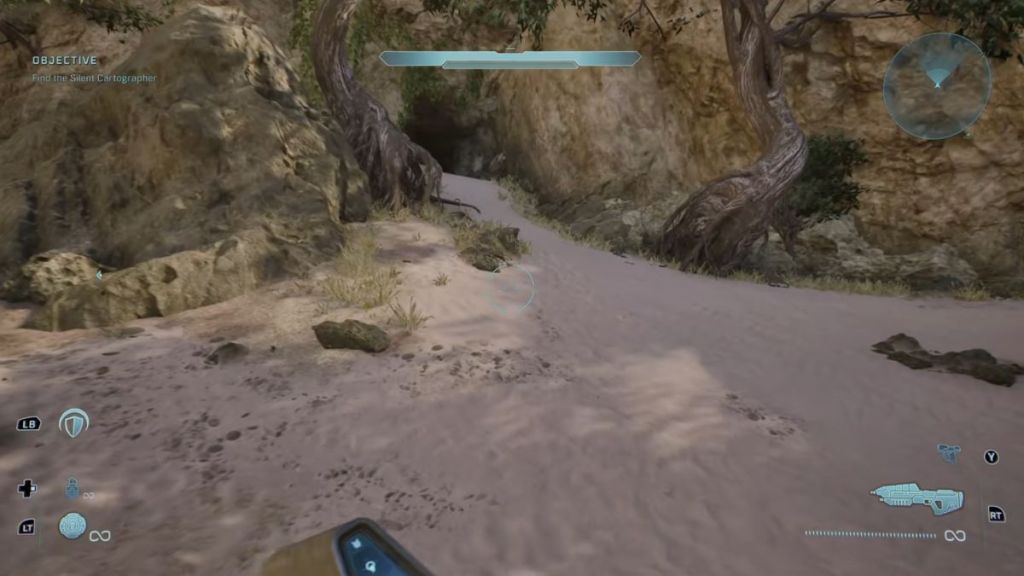 A tunnel in Halo Campaign Evolved
