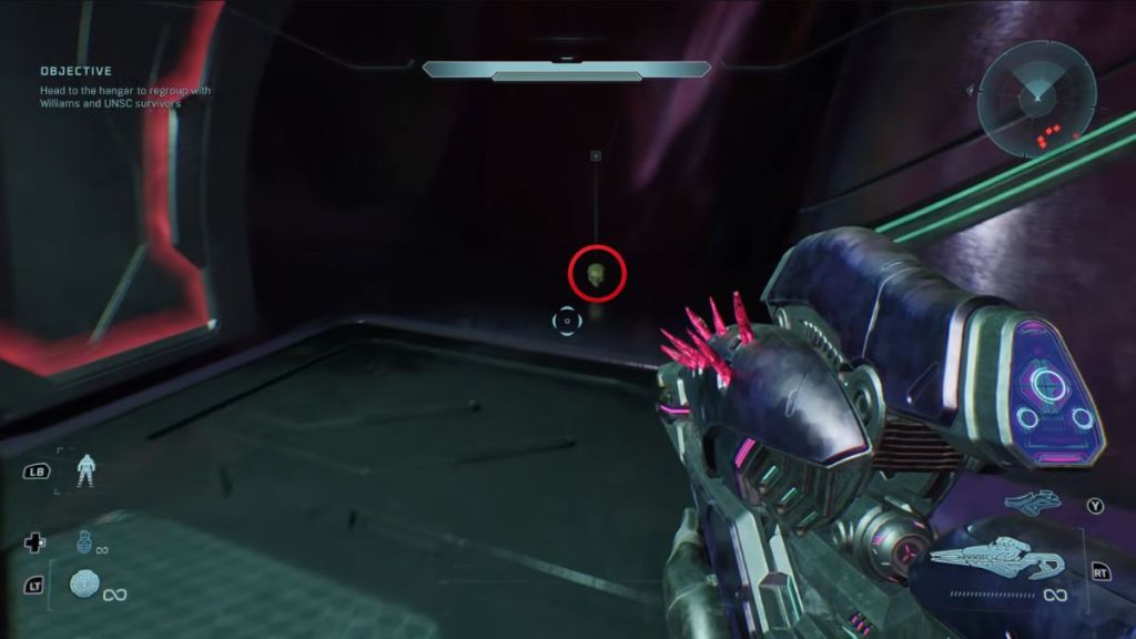 Halo Campaign Evolved Efficient Skull location
