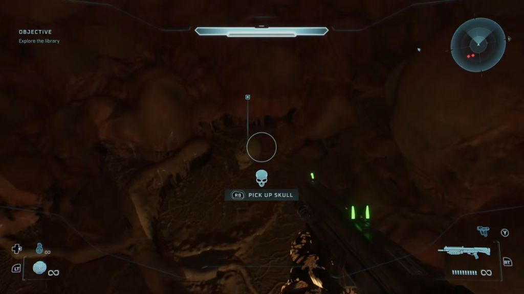 Famine Skull in Halo Campaign Evolved