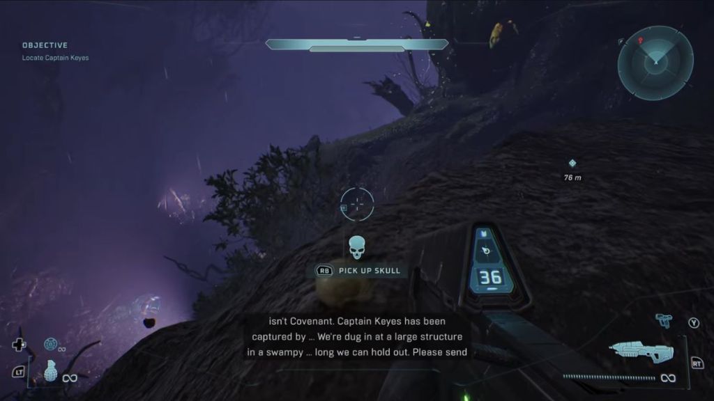 Fog Skull in Halo Campaign Evolved