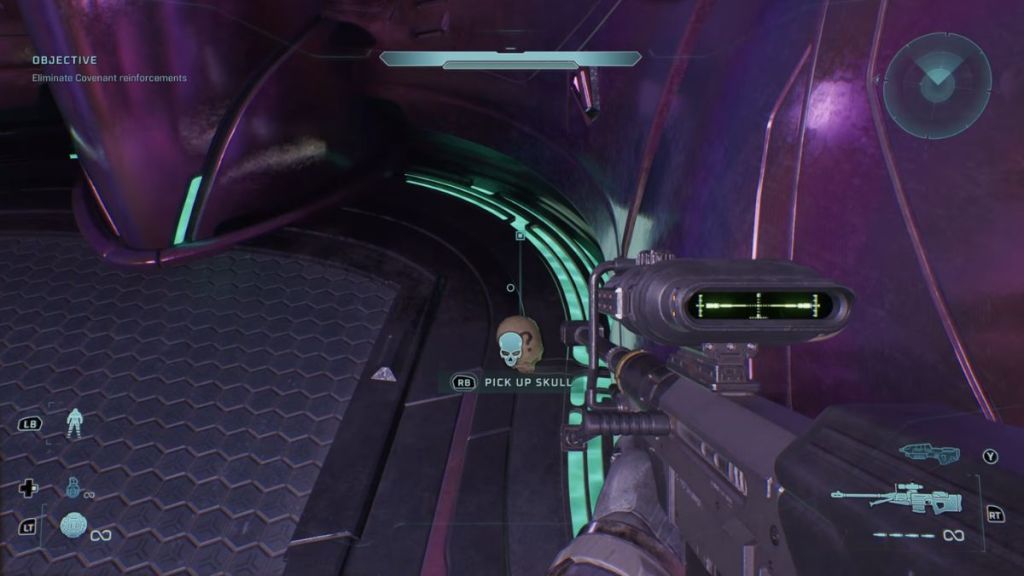 Foreign Skull in Halo Campaign Evolved