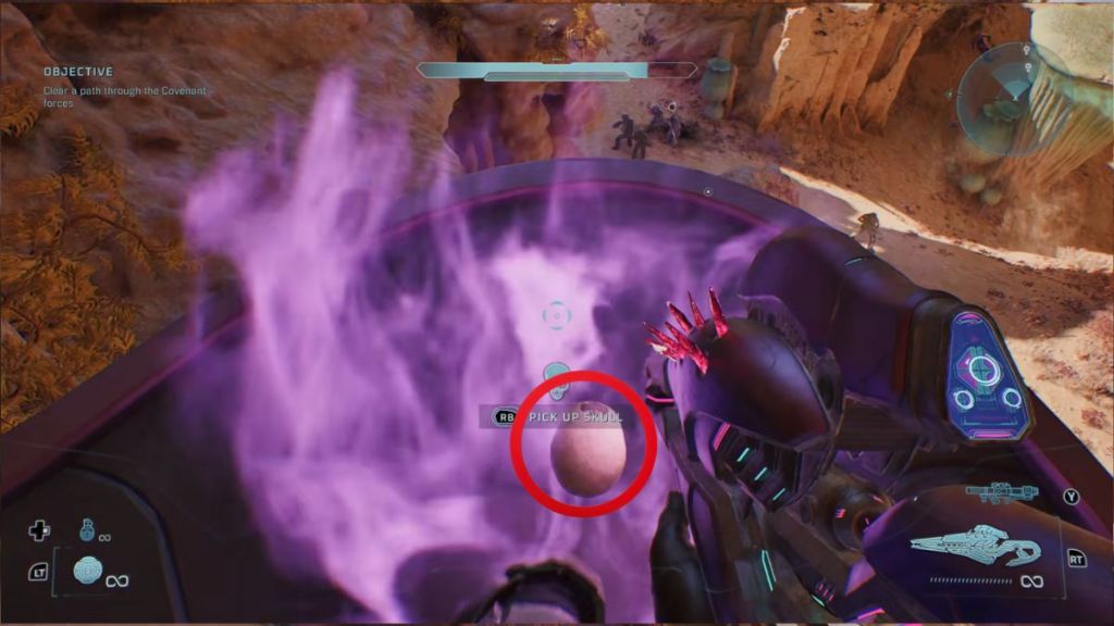 Ghost Skull in Halo Campaign Evolved