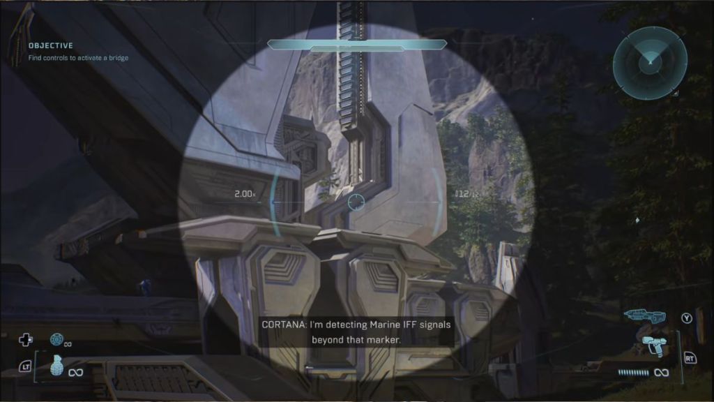 A Covenant structure in Halo Campaign Evolved