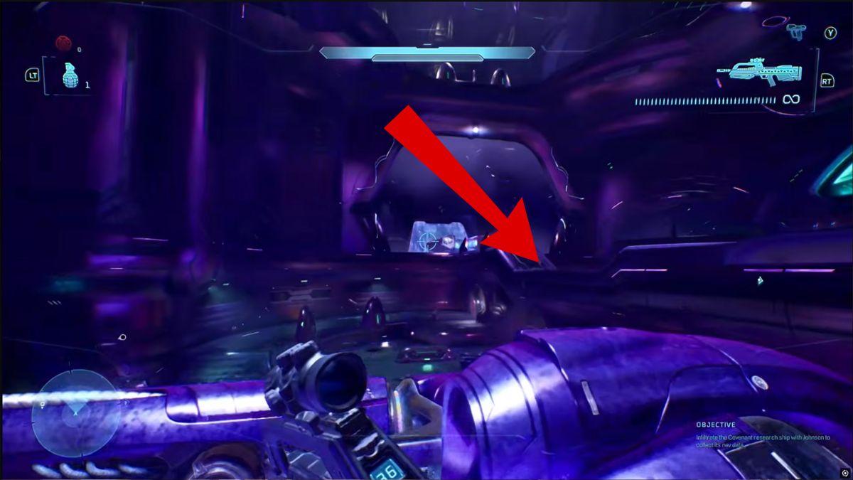 Ubicación del cráneo defectuoso en Halo Campaign Evolved