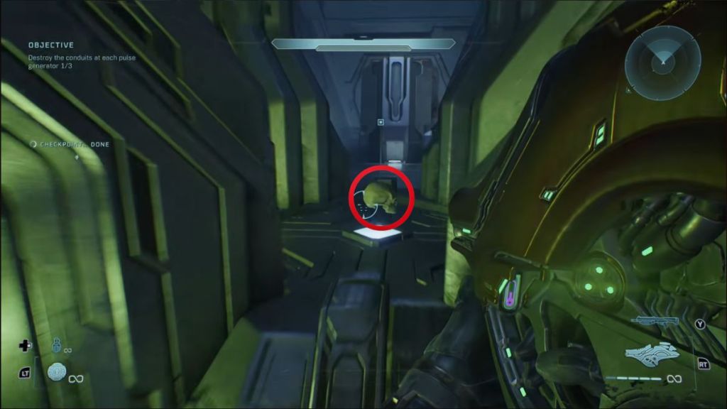 Mythic Skull in Halo Campaign Evolved