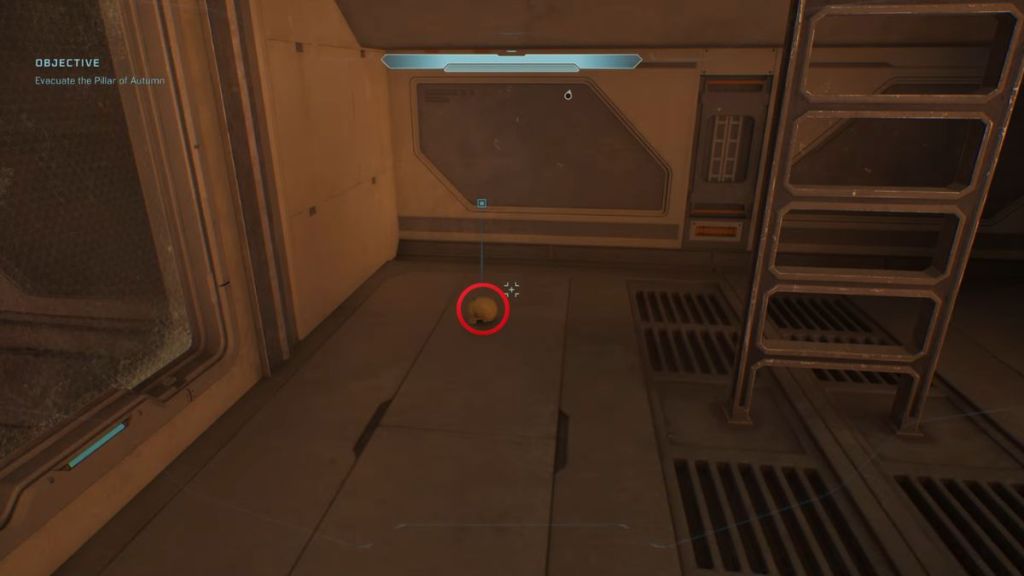 Perspective Skull in Halo Campaign Evolved
