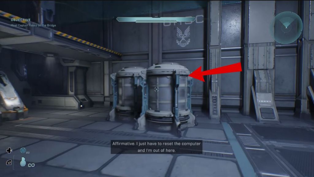 Cylinders in Halo Campaign Evolved