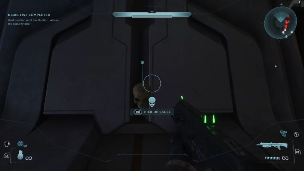 Tilt Skull in Halo Campaign Evolved