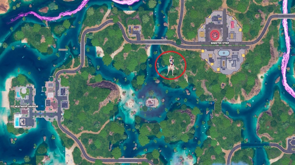 Harley Quinn Location In Fortnite