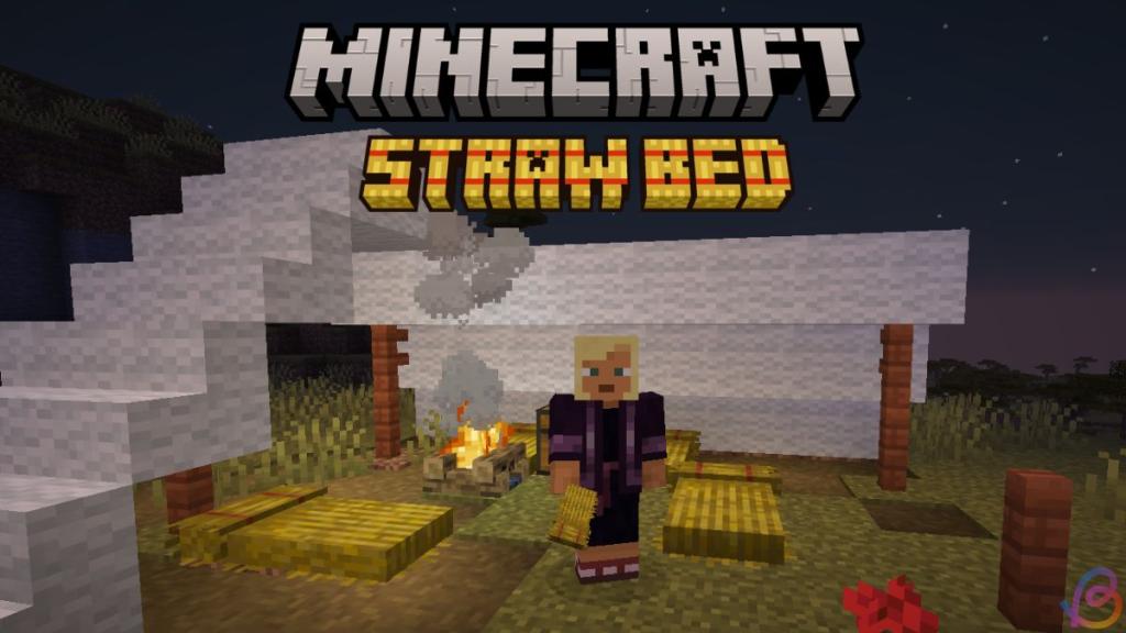 how-to-make-straw-bed-in-minecraft-beebom