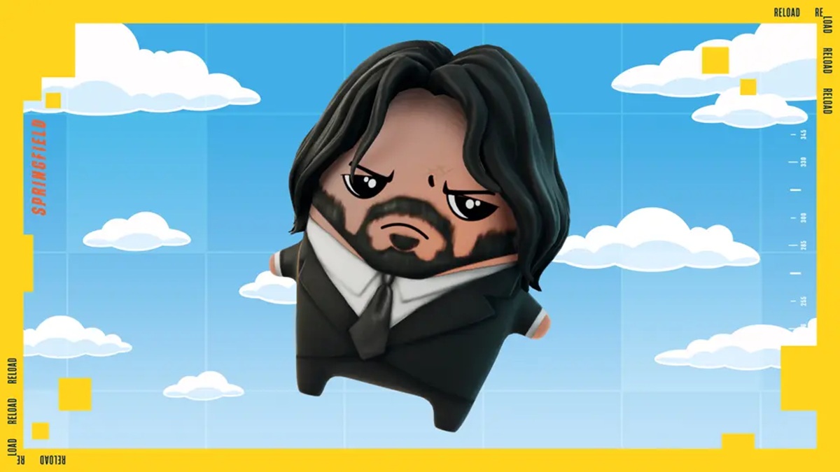 John Wick Sprite In Fortnite Reload Simpson