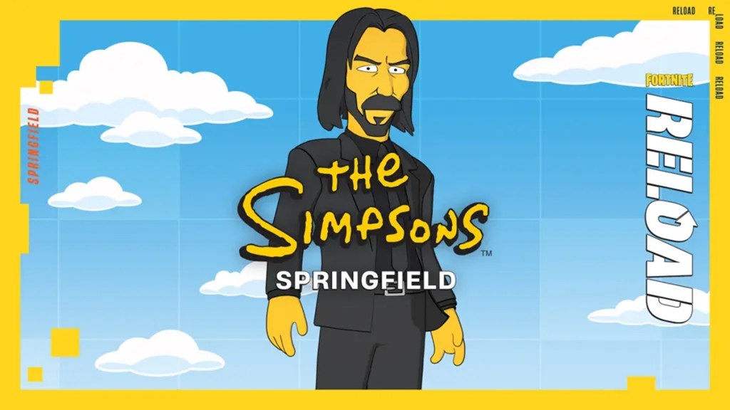 John Wick Style For Fortnite Reload Simpson