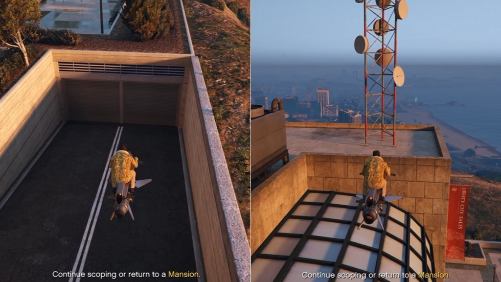 Loading Bay Entrance Scope Out in the Kortz Center in GTA Online