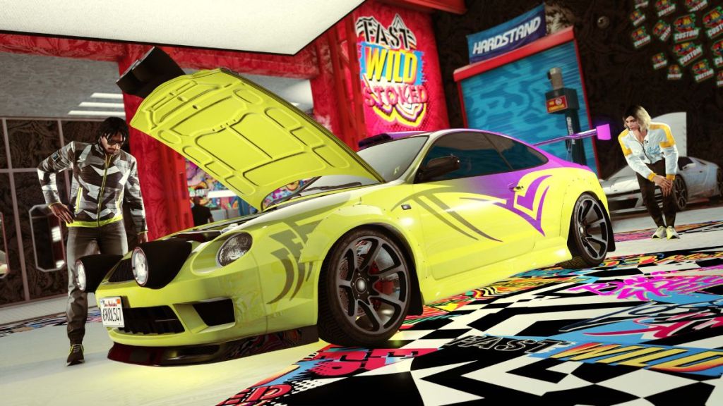 Mansion Vehicle Workshop in GTA Online