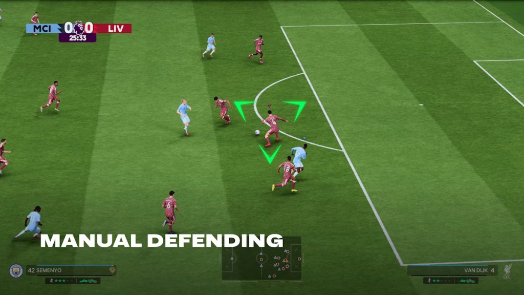 Manual Defending in EA Sports FC 27
