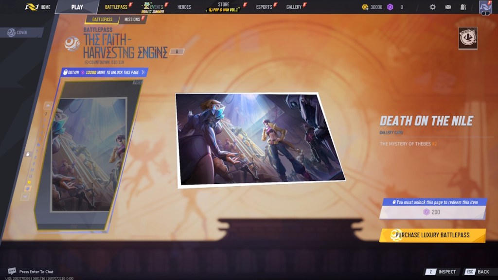 Marvel Rivals Season 9 Battle Pass Page 12 Rewards