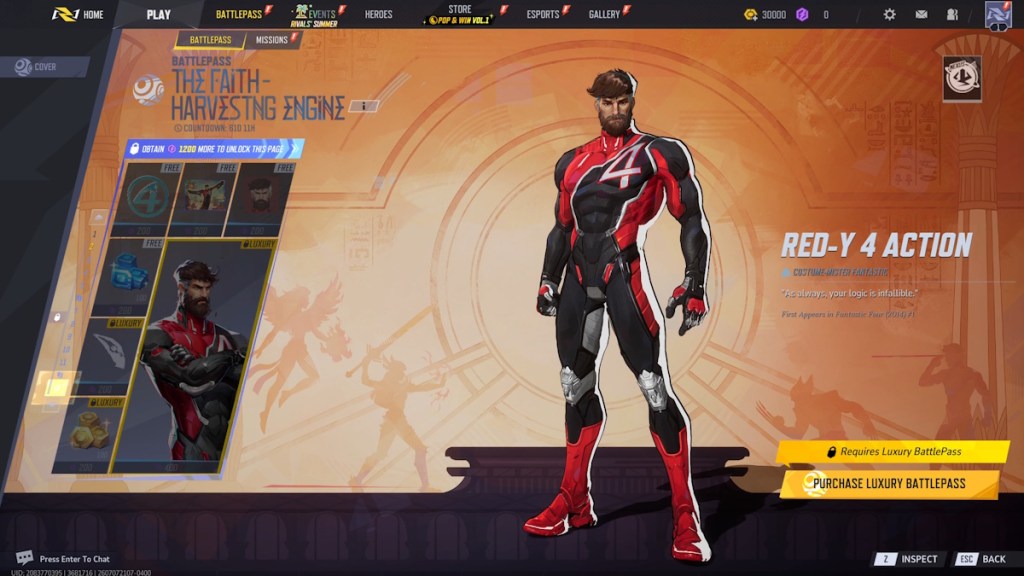 Marvel Rivals Season 9 Battle Pass Page 2 Rewards
