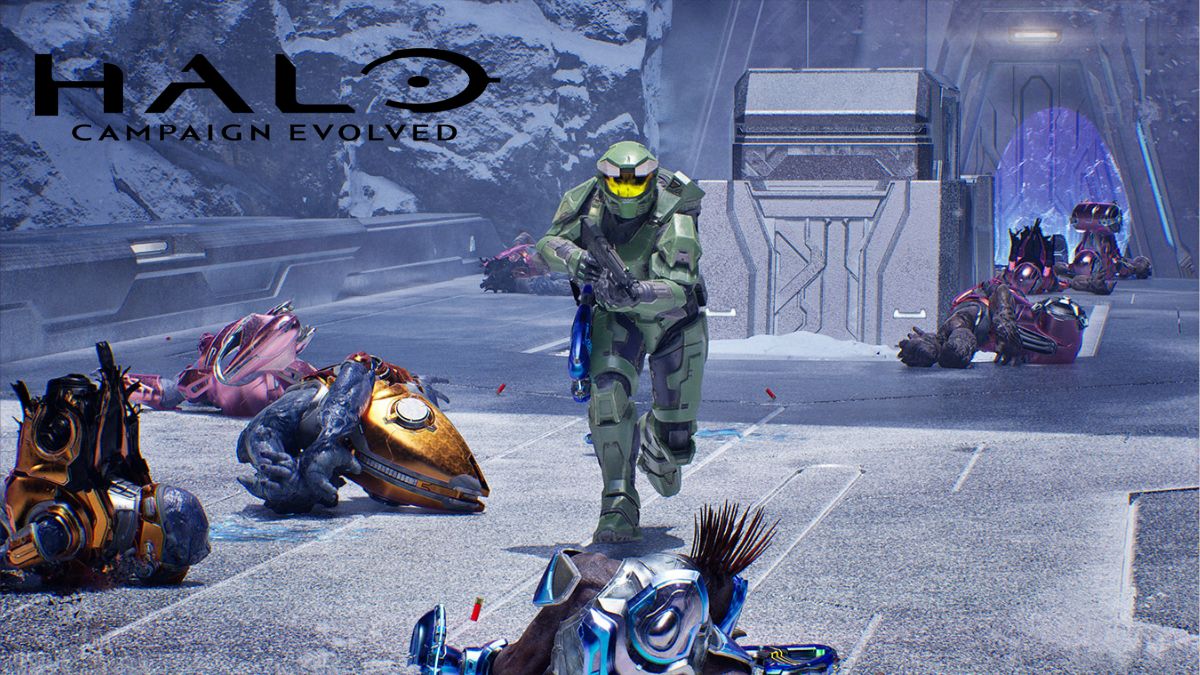 Master Chief in Halo Campaign Evolved