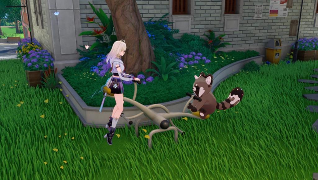 Jugando con animas en Honkai Nexus Anima