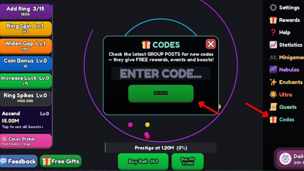 Redeem Idle Balls codes