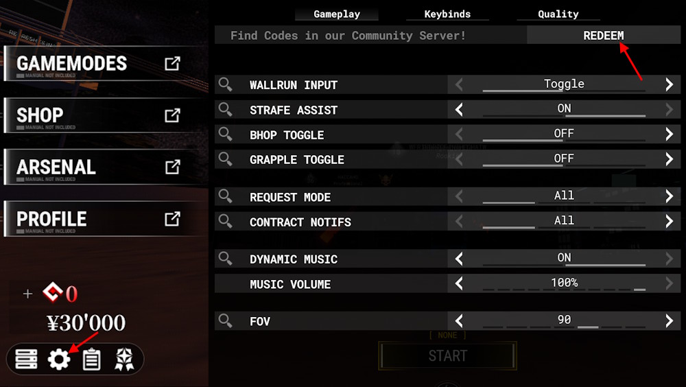 Redliner codes redeem