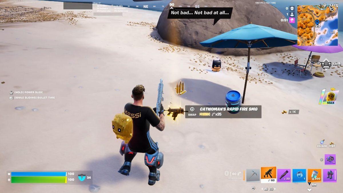 Recompensas entregadas por Catwoman en Fortnite