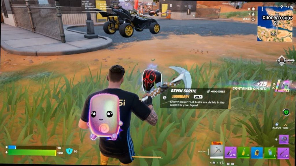 Seven Sprite In Fortnite