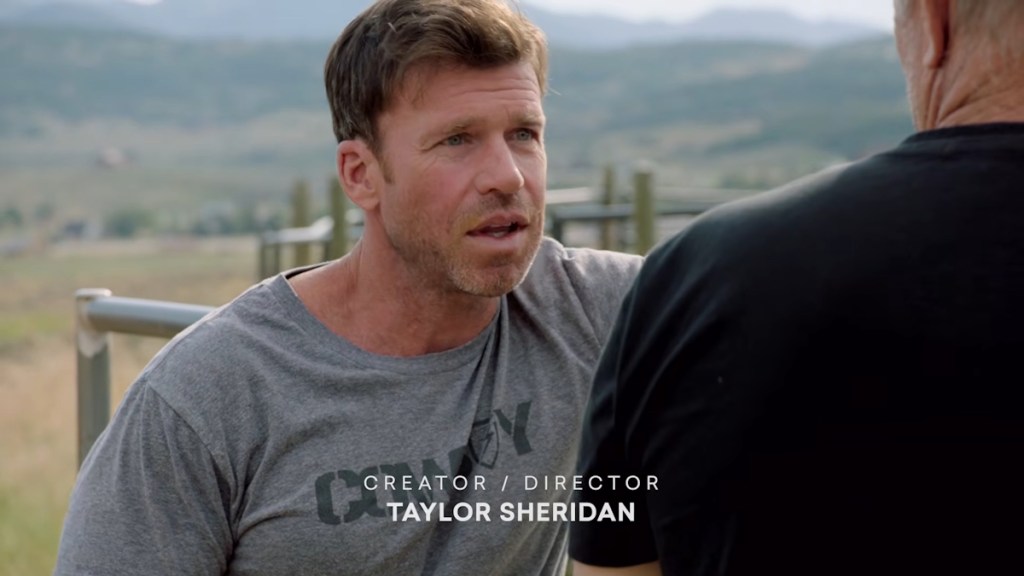 Taylor Sheridan in Yellowstone