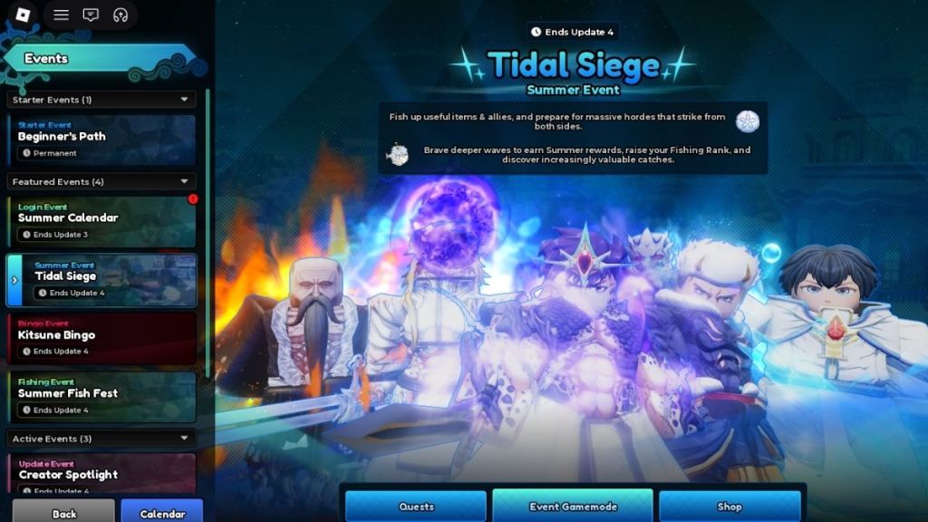 Tidal Siege Event