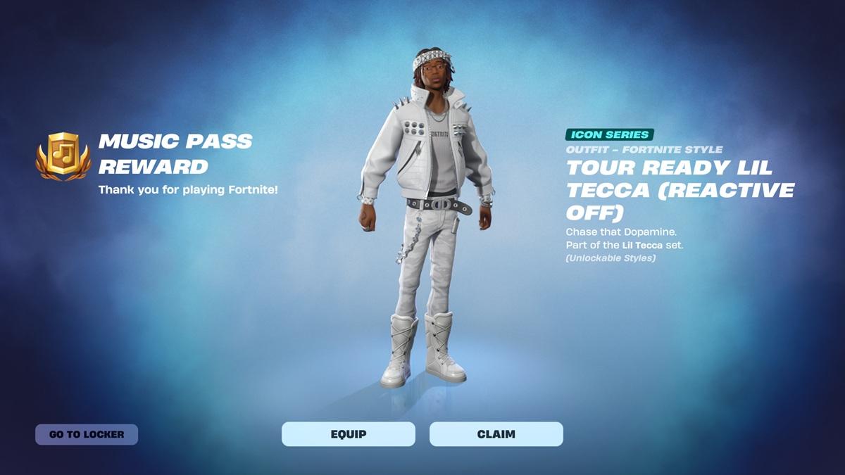 Tour Ready Lil Tecca Skin In Fortnite