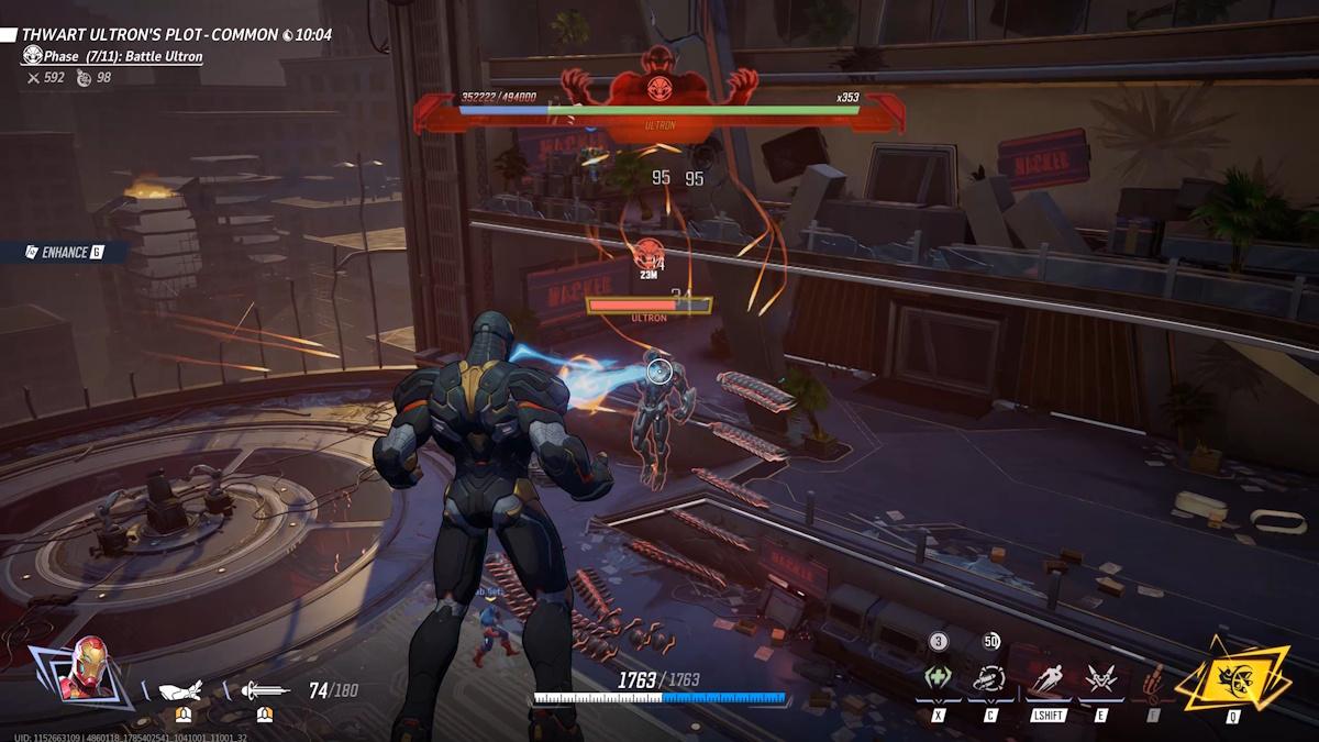 Ultron summoning his drones in Marvel Rivals