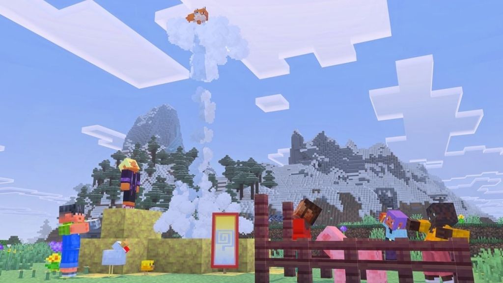 Use Magma Blocks to Make Geysers 