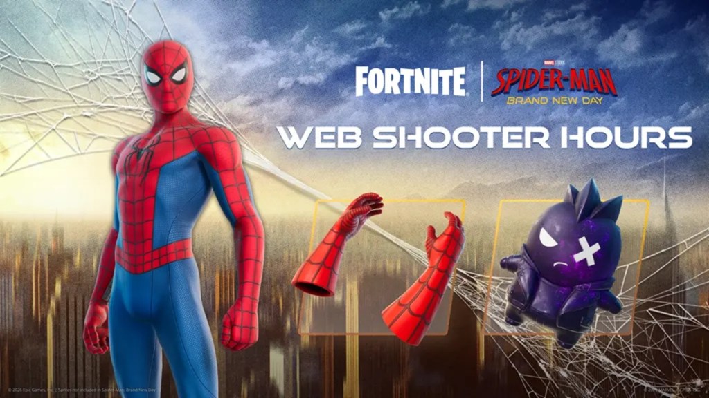 Web-Shooter Hours In Fortnite