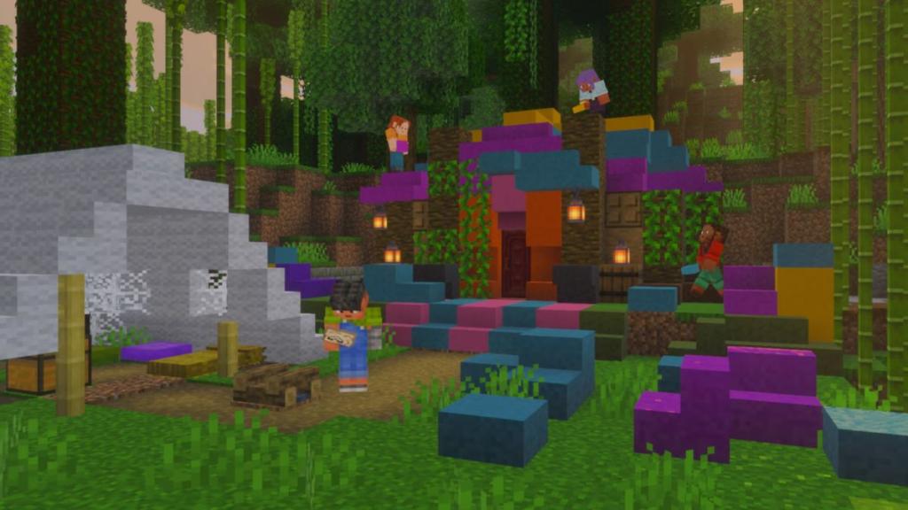 Wool Stairs and Slabs in Minecraft 26.3