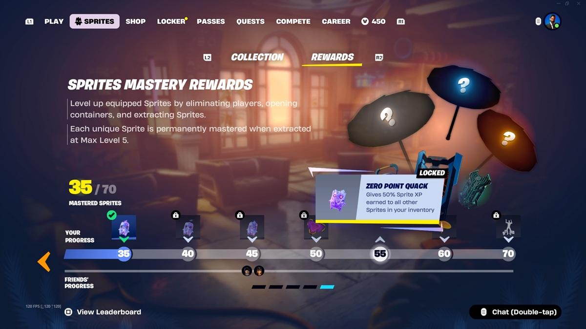 Zero Point Quack Sprite In Fortnite