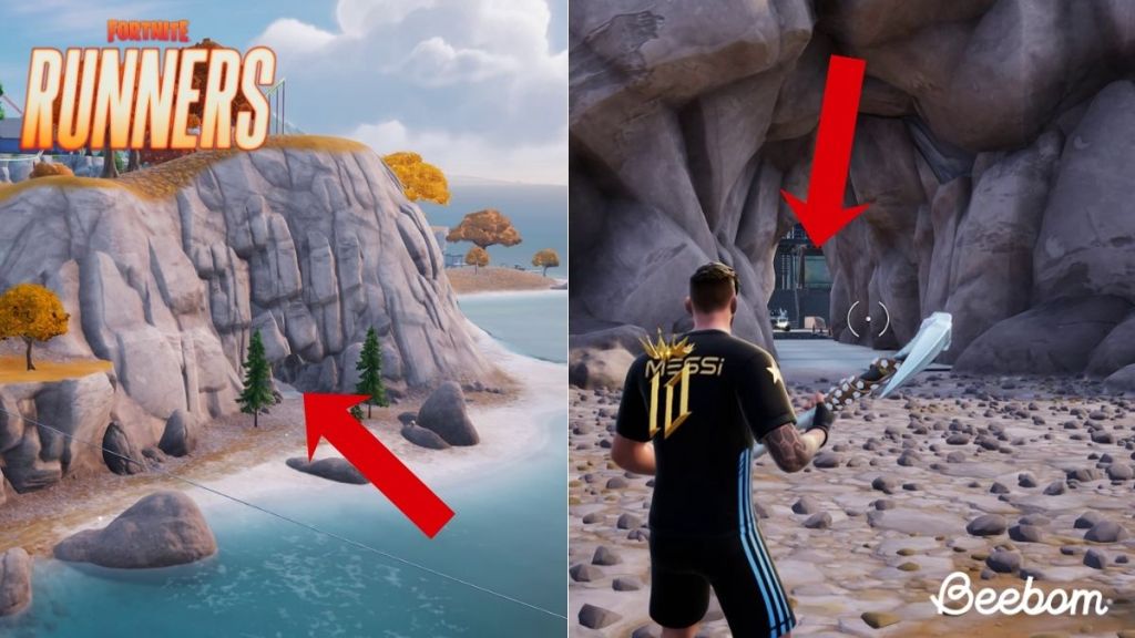 Bat Cave Beach Entrance in Fortnite