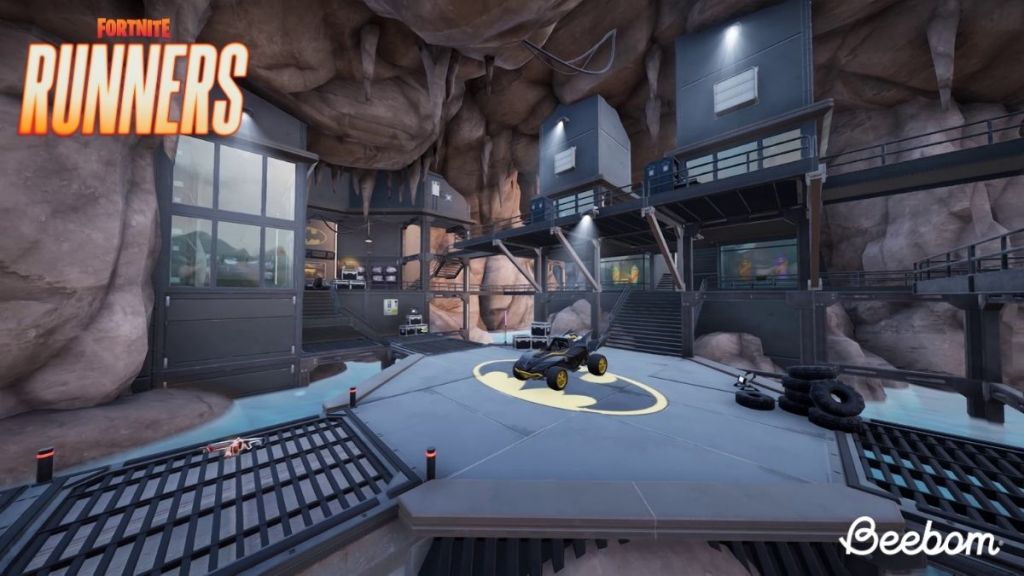 Bat Cave Interior in Fortnite