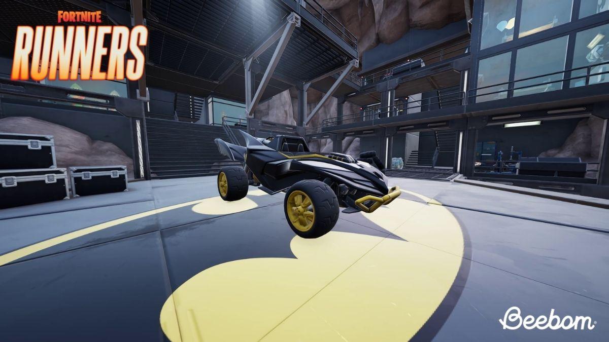 El buggy de playa de Batman de Fortnite aparece en la cueva de los murciélagos