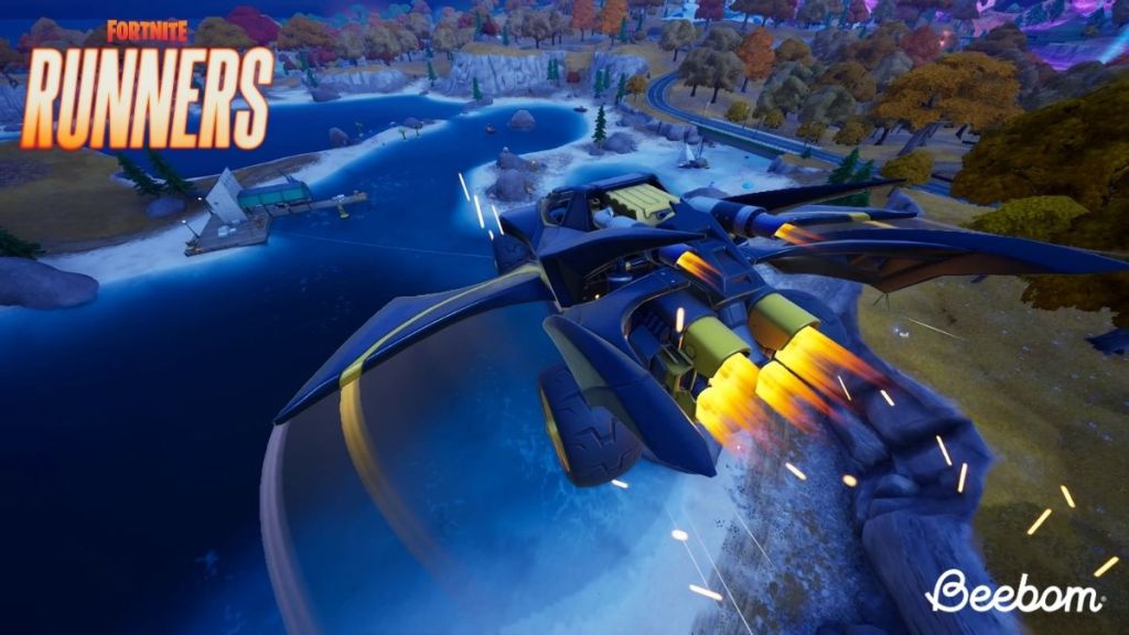 Fortnite Batman's Beach Buggy Flying