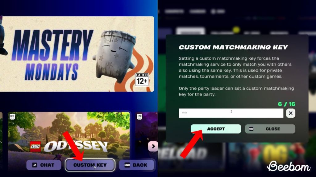 Creating a Custom Lobby in Fortnite for Glitch