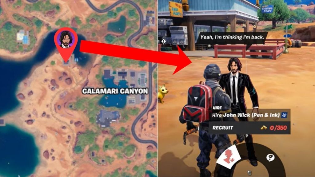 Fortnite John Wick NPC