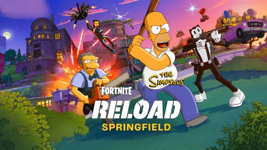 Fortnite Reload Spring Simpsons