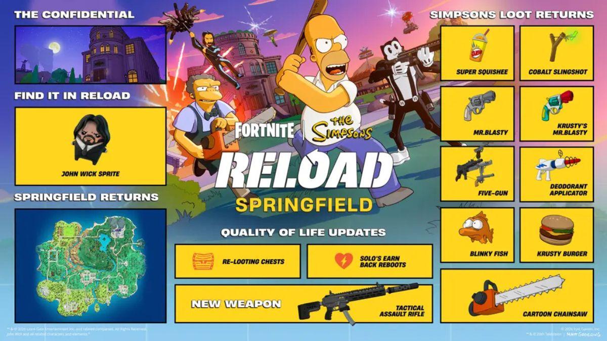 Springfield Server When Will Fortnite Servers Be Back Up? 41.30 Update Downtime Details ...